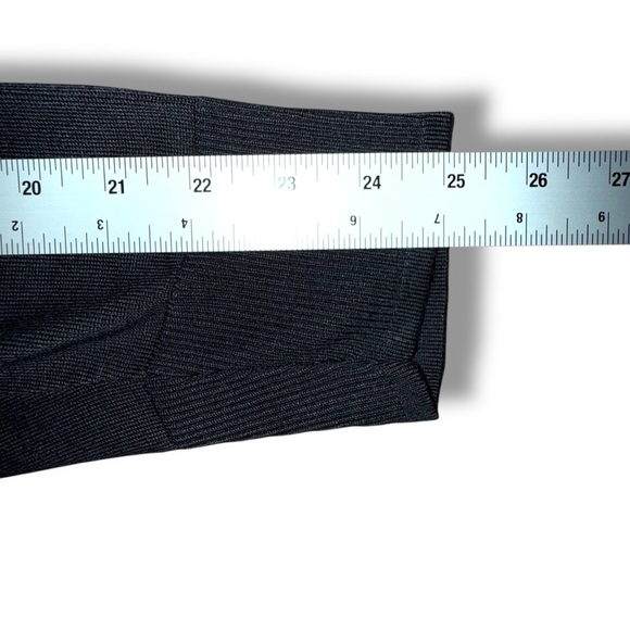 LANE BRYANT Modern Long-Sleeve Open-Front Cardigan - 18/20 Black - Picture 12 of 14